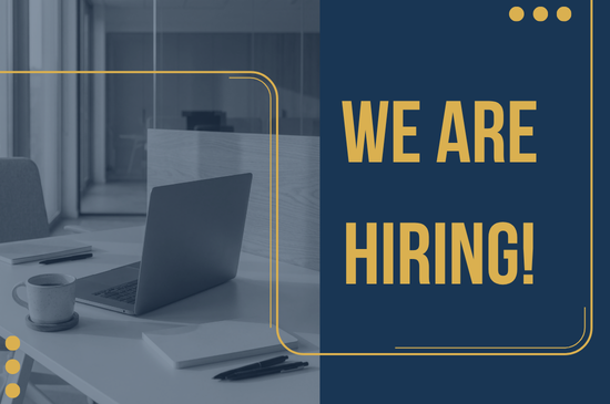 We are hiring graphic